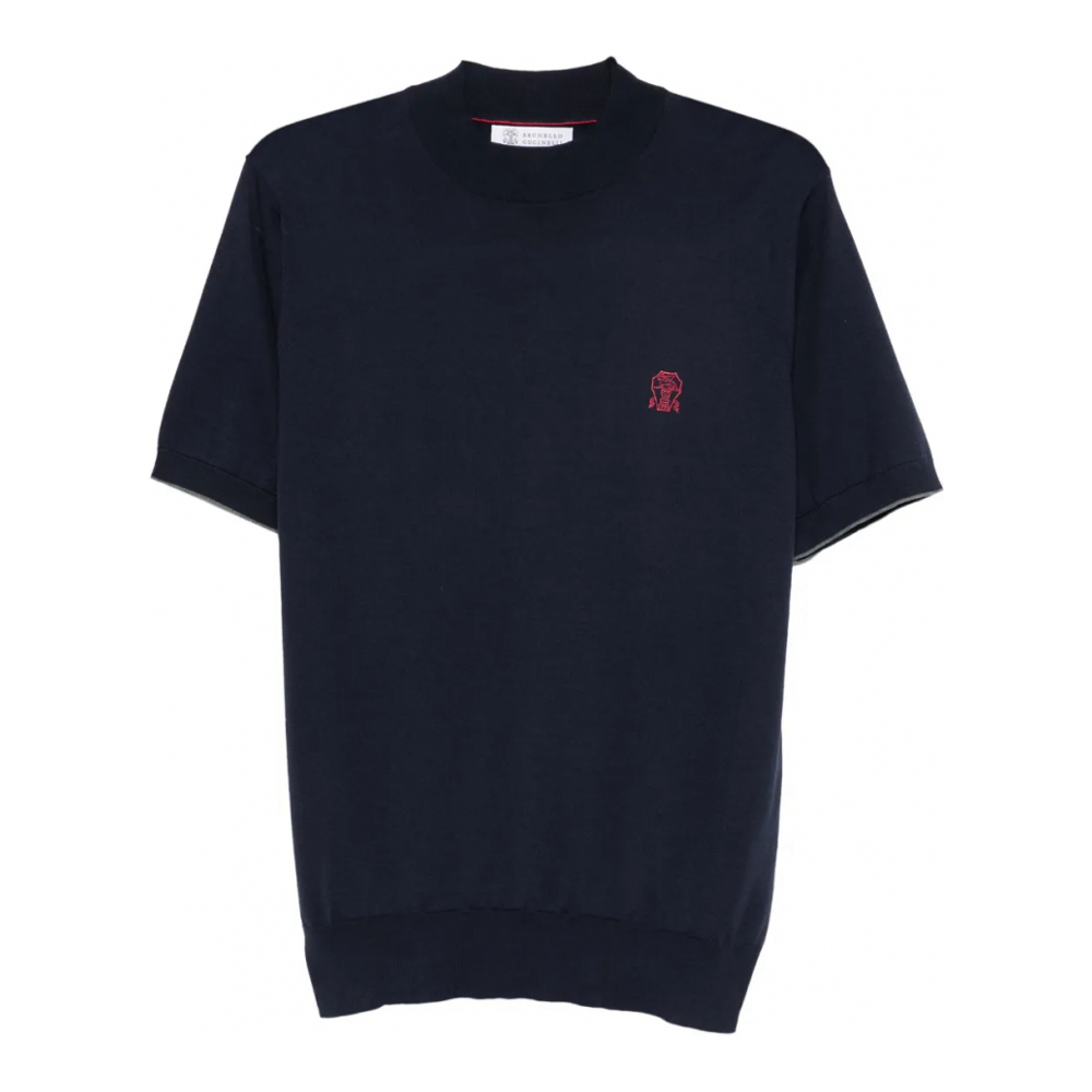 T-shirt 'Embroidered-Logo' pour Hommes