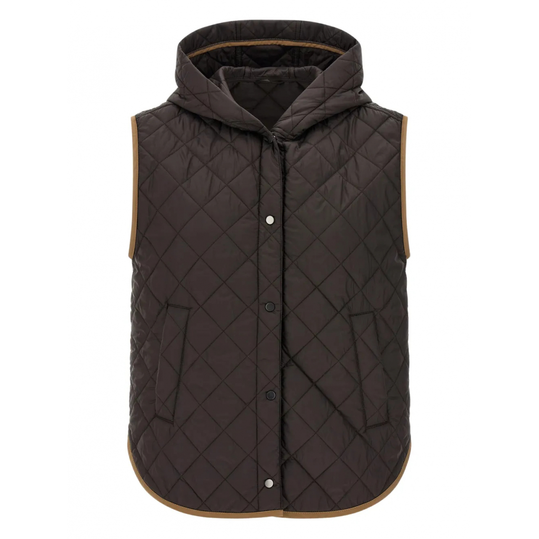 Gilet 'Hooded Quilted' pour Femmes