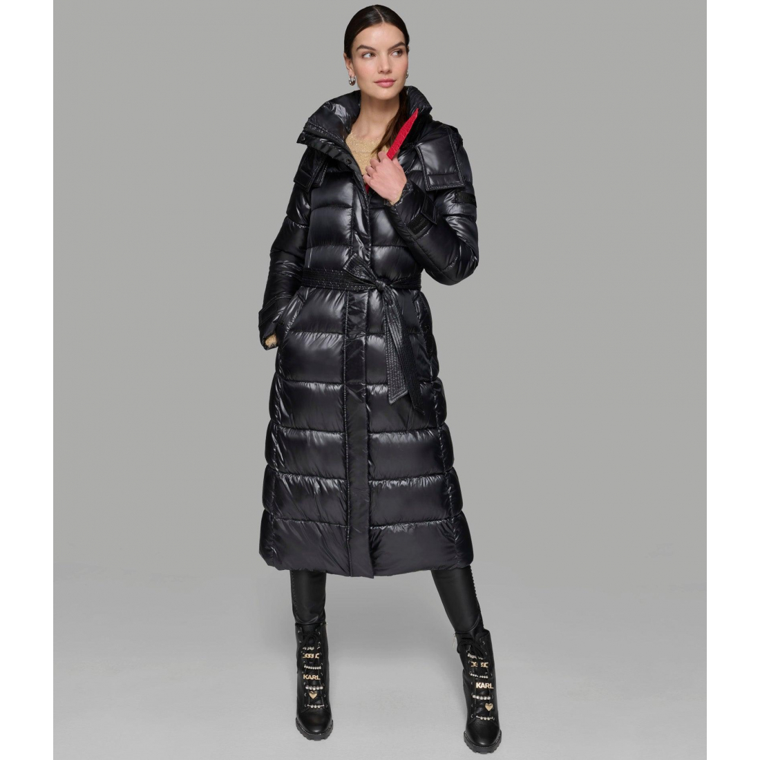 'Maxi Puffer With Kl Buttons' für Damen