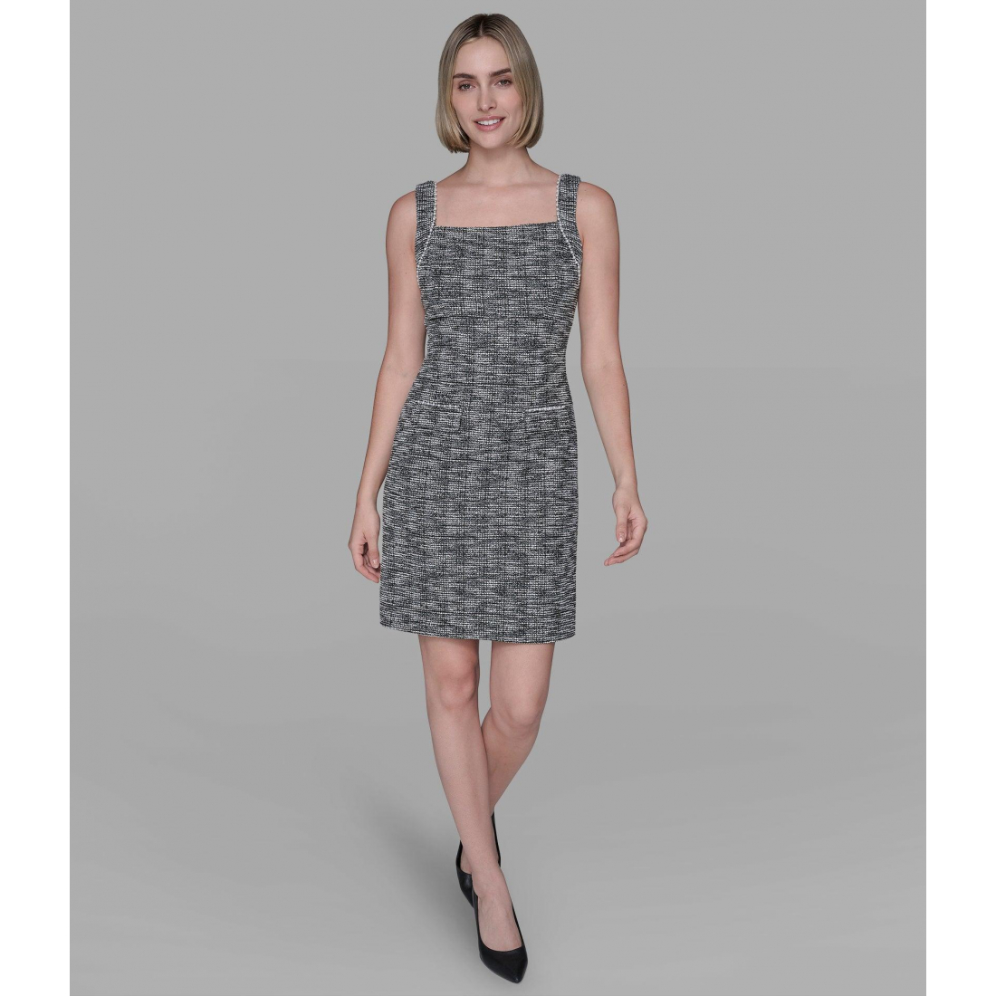 'Metallic Tweed Mini Co-Ord Dress' für Damen