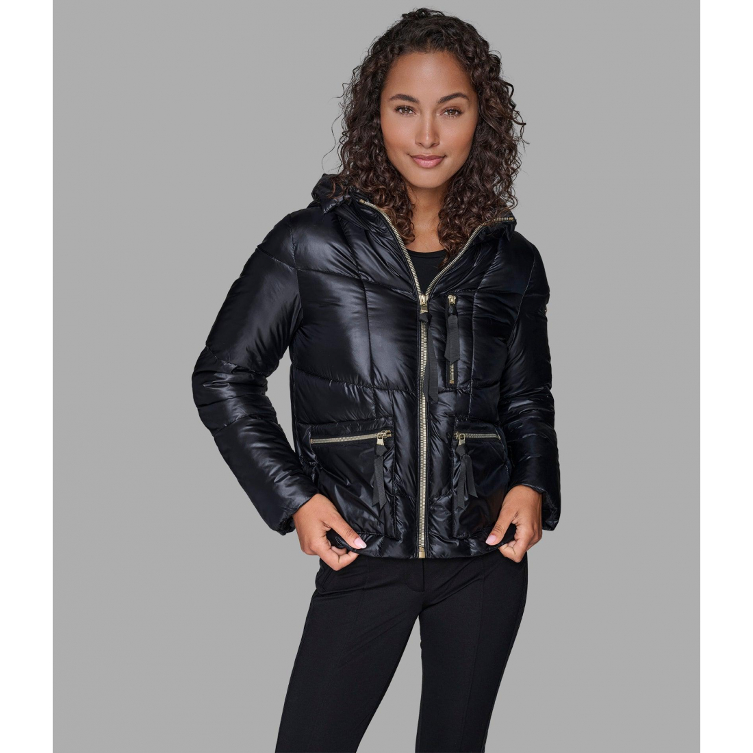 'Short Hooded Puffer' für Damen