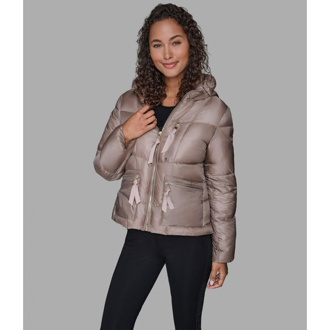 'Short Hooded Puffer' für Damen