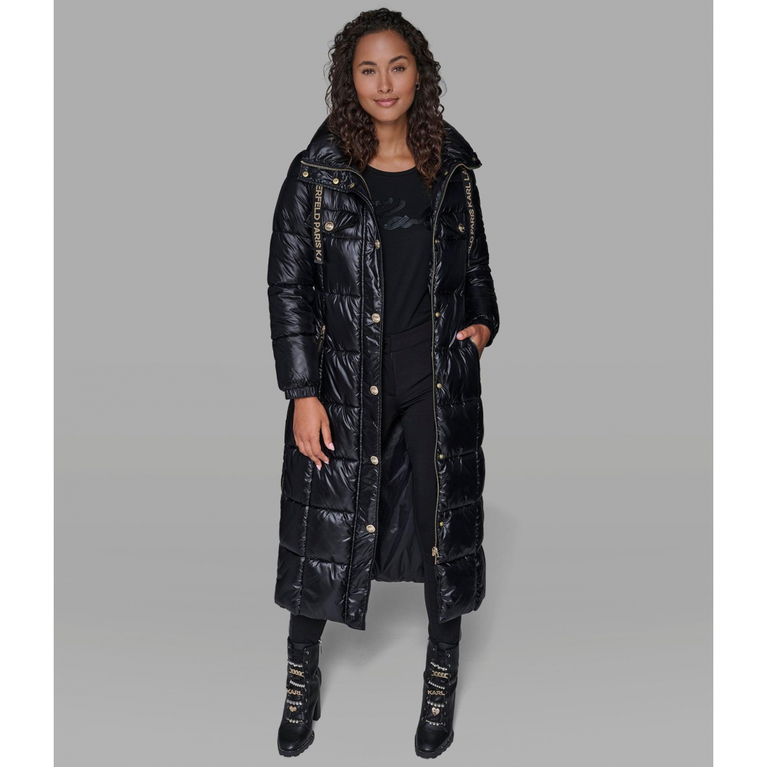 Women's 'Maxi Puffer With Kl Buttons'