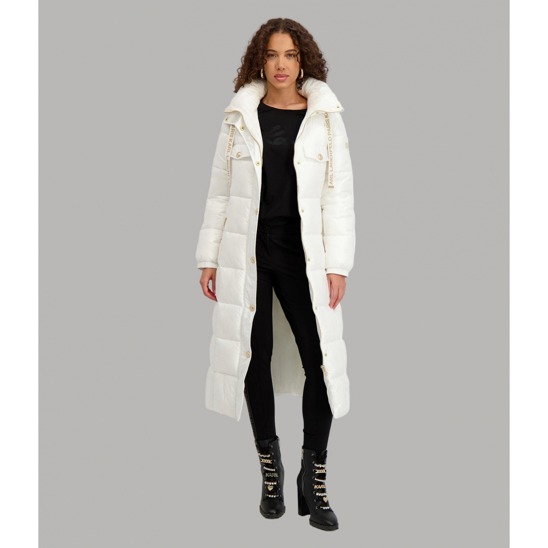 'Maxi Puffer With Kl Buttons' für Damen