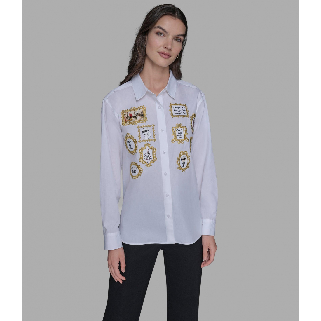 Women's 'Rococo Poplin Shirt'