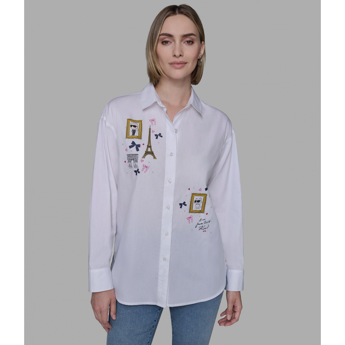 'Whimsy Poplin Shirt' pour Femmes