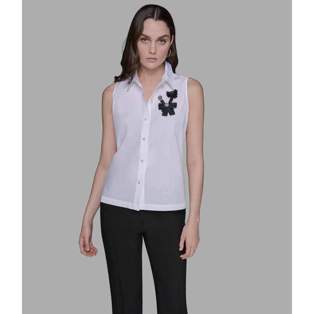 'Sleeveless Woven Top' für Damen