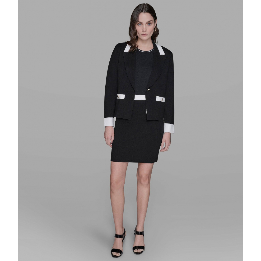 Women's 'Long Sleeve Knit Blazer'