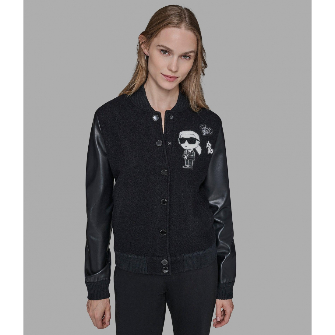'Karl Varsity Jacket' pour Femmes