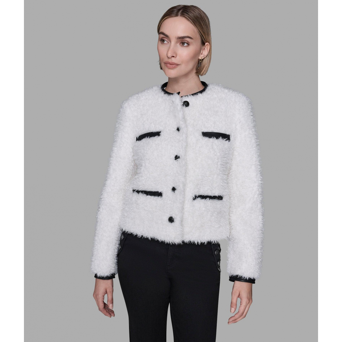 'Faux Shearling Coat' für Damen