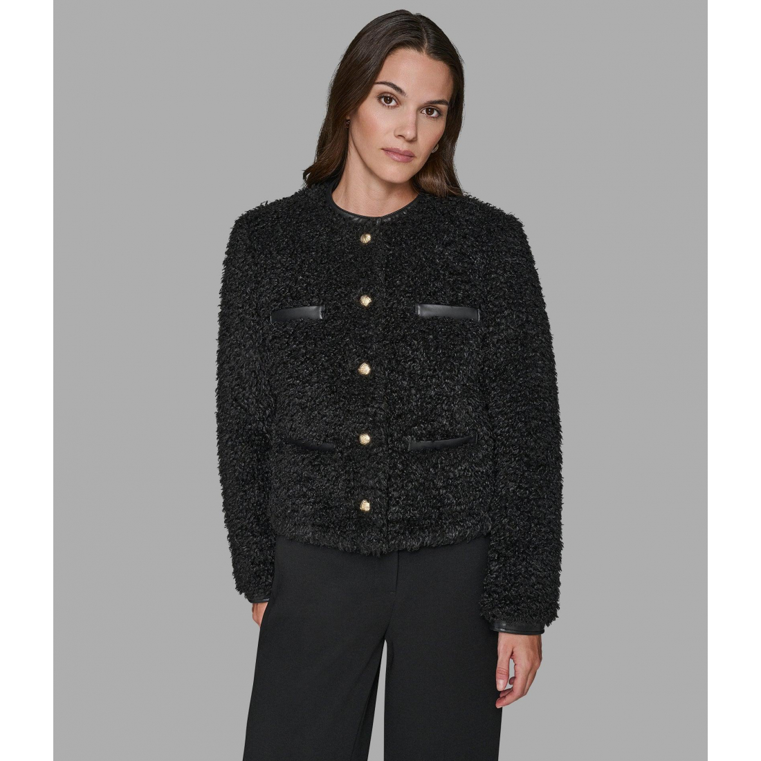 'Faux Shearling Coat' für Damen