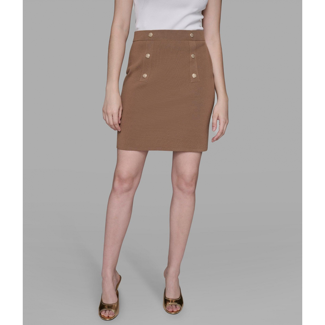 'Co-Ord Mini Knit Skirt' pour Femmes