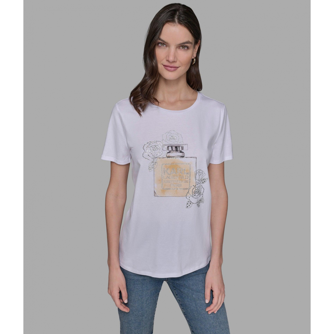 'Logo Perfume Tee' für Damen