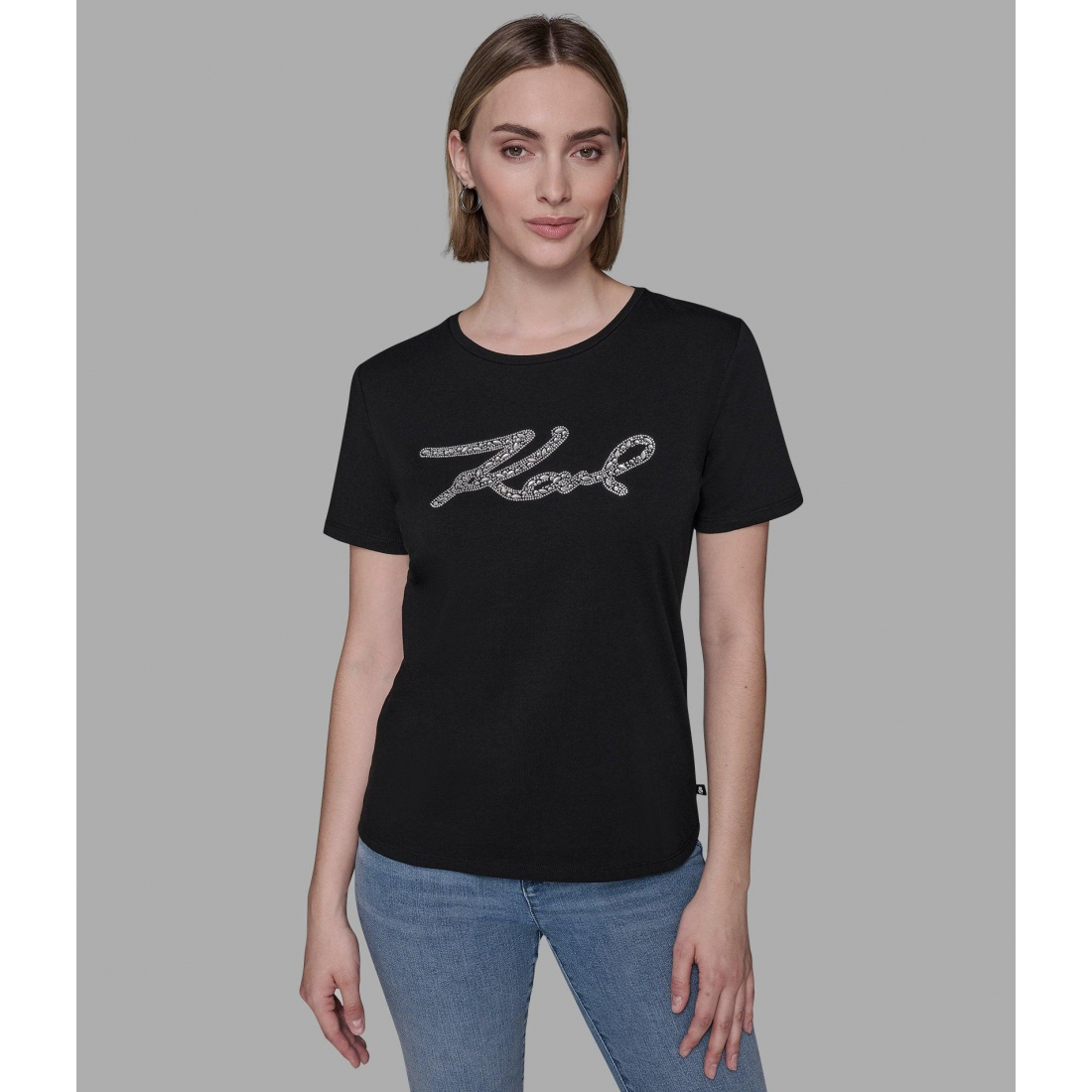 'Karl Script Tee' pour Femmes