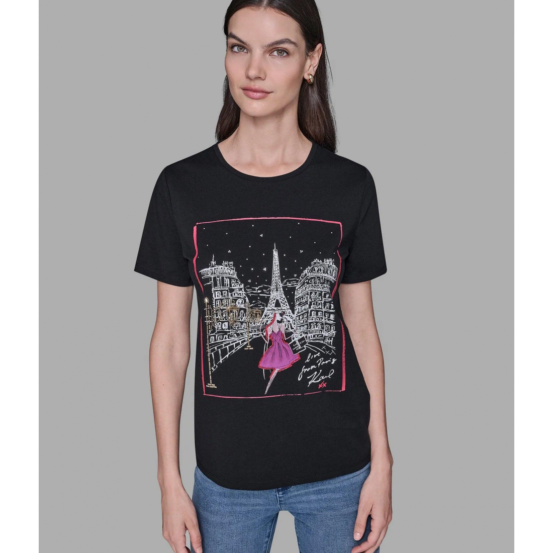 'Holidays In Paris Tee' pour Femmes