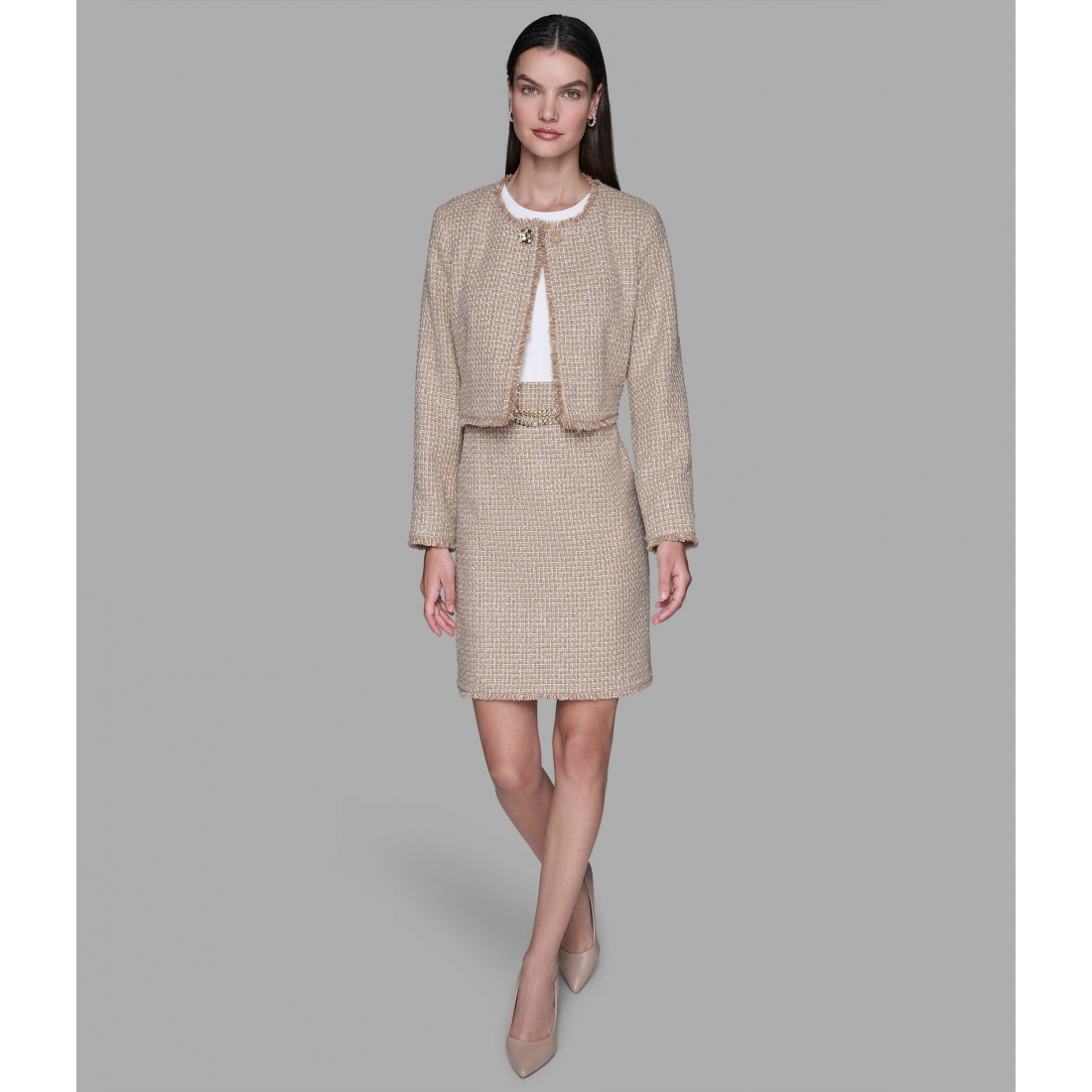 'Tweed Jacket' für Damen