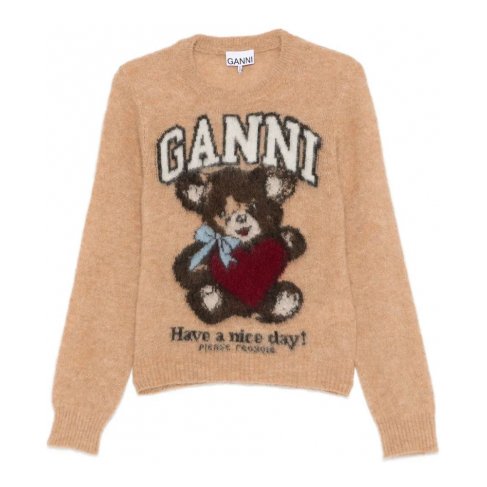 Pull 'Patterned-Jacquard' pour Femmes