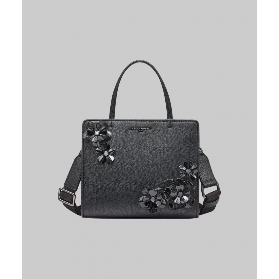 'Maybelle Top Handle Satchel With Flowers' für Damen