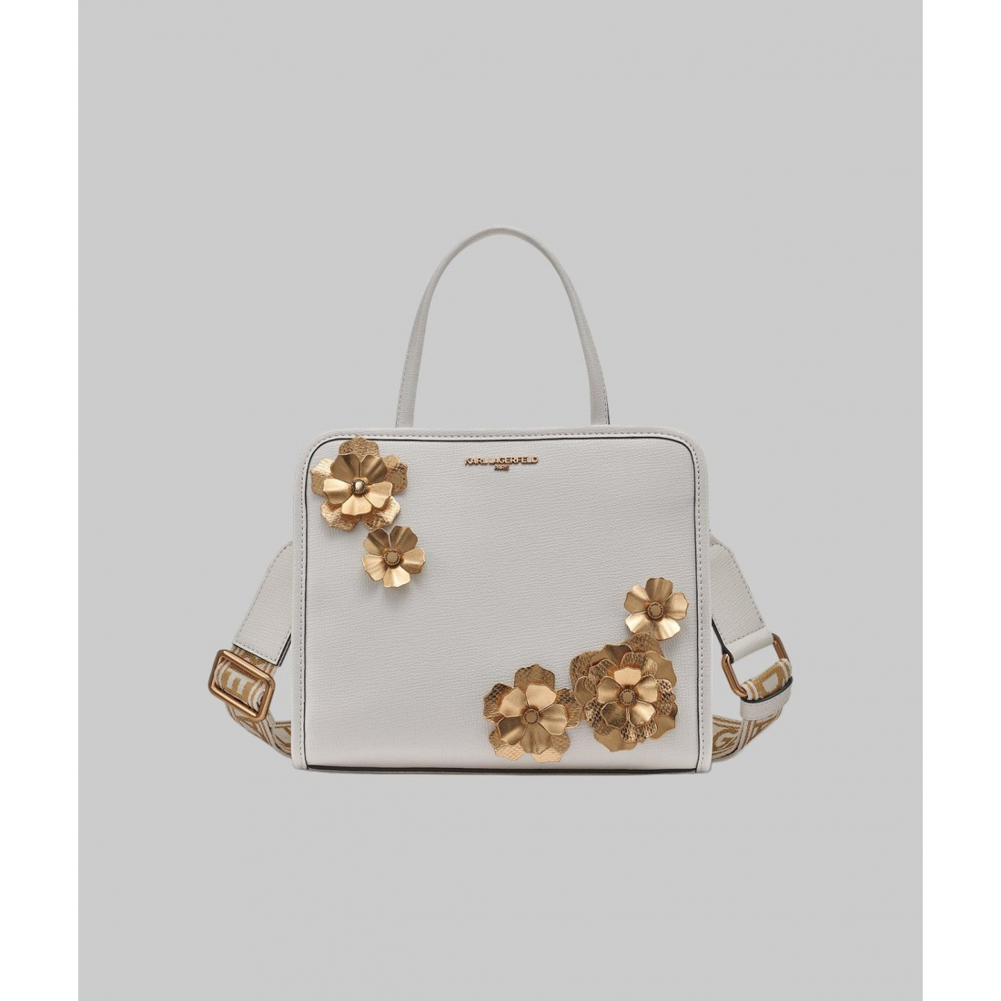 'Maybelle Top Handle Satchel With Flowers' für Damen