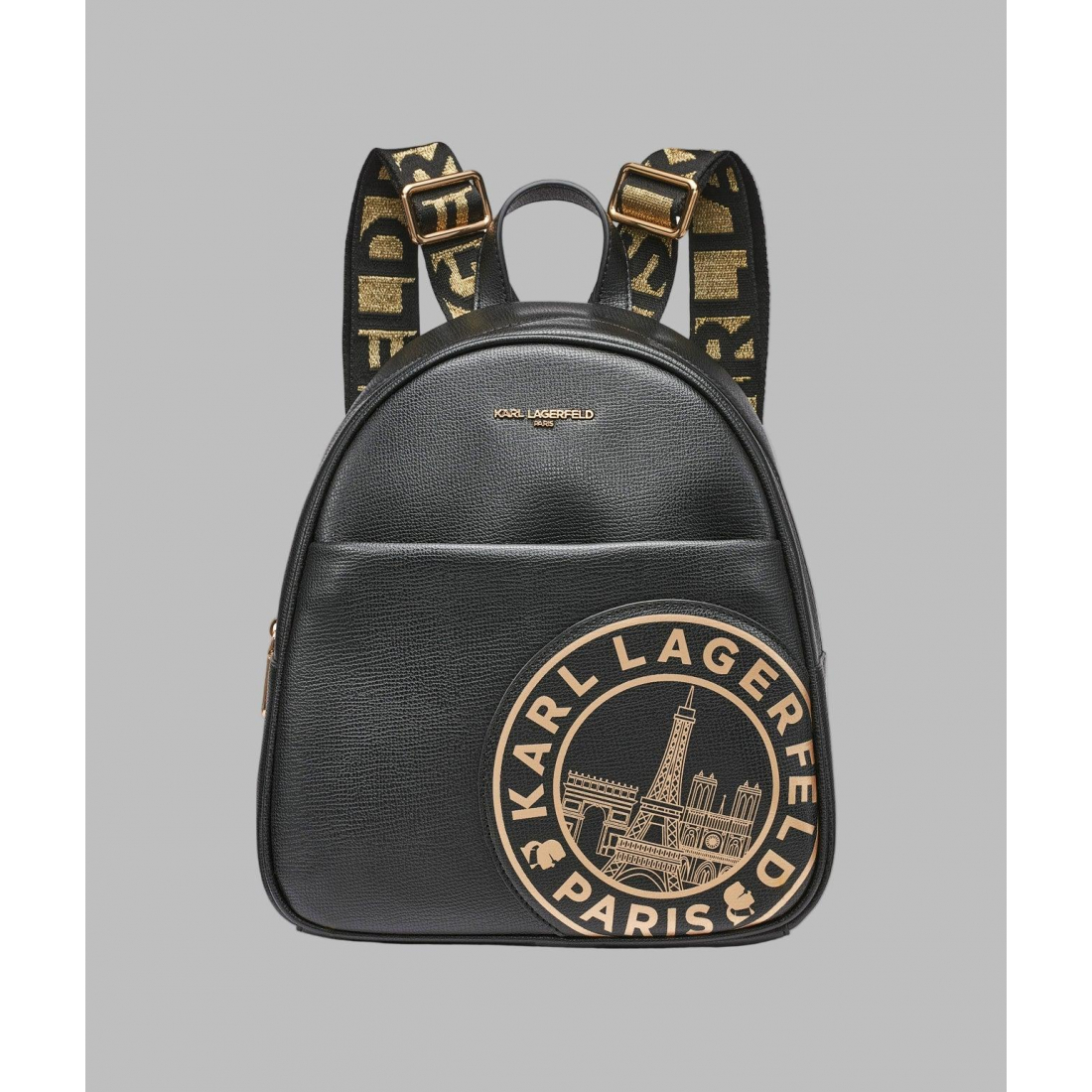 'Maybelle Backpack Black With White Logo' für Damen