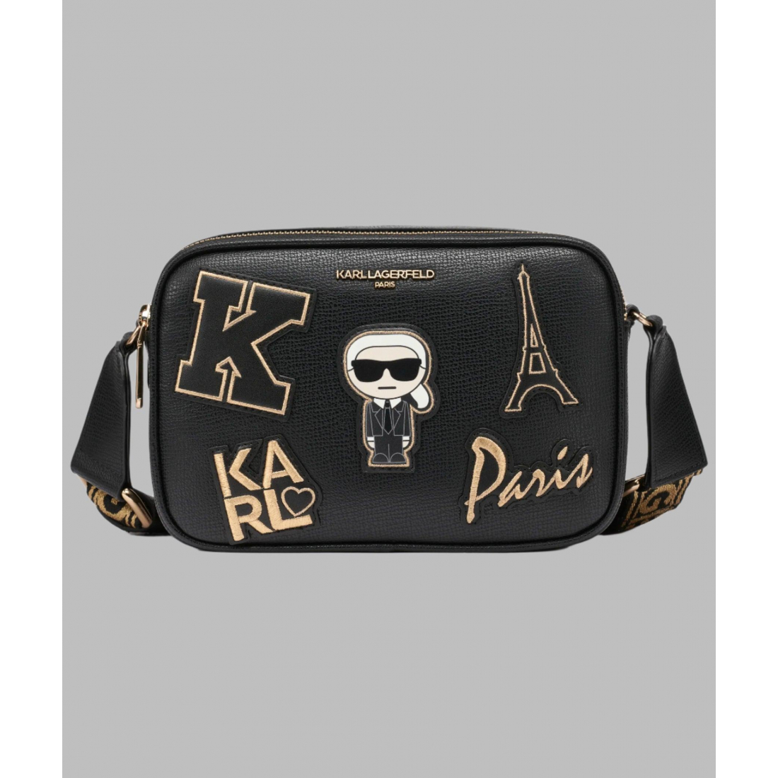 'Maybelle Camera Crossbody With Patches' für Damen