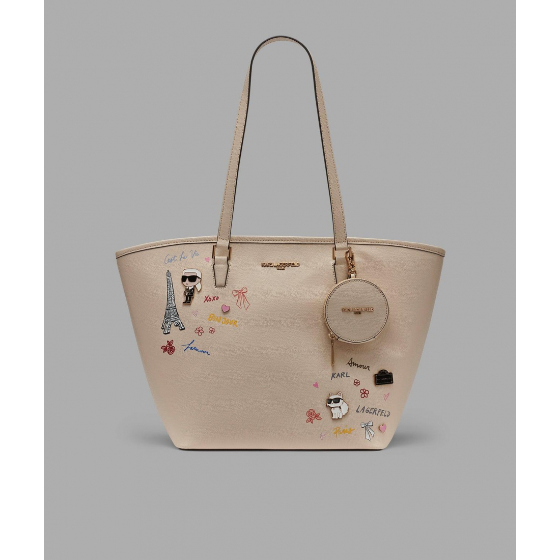 'Adele Tote With Karl Art' für Damen