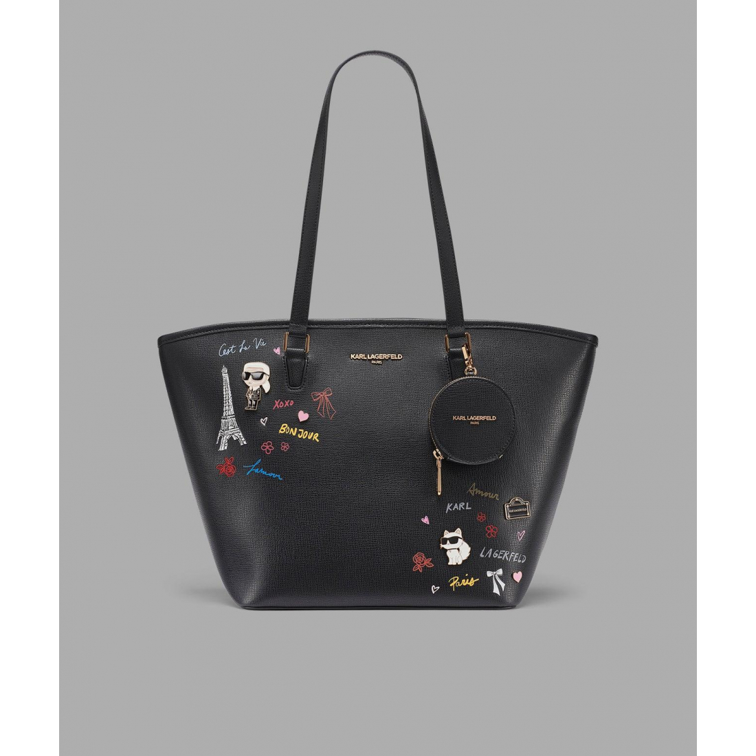 'Adele Tote With Karl Art' für Damen