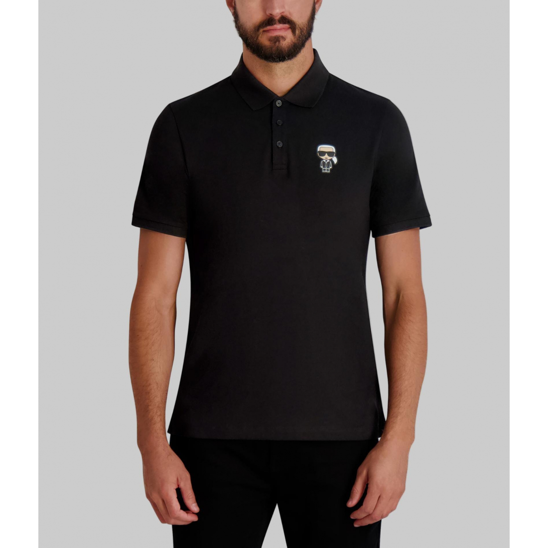 'Pique 3 Button Polo With Karl' für Herren