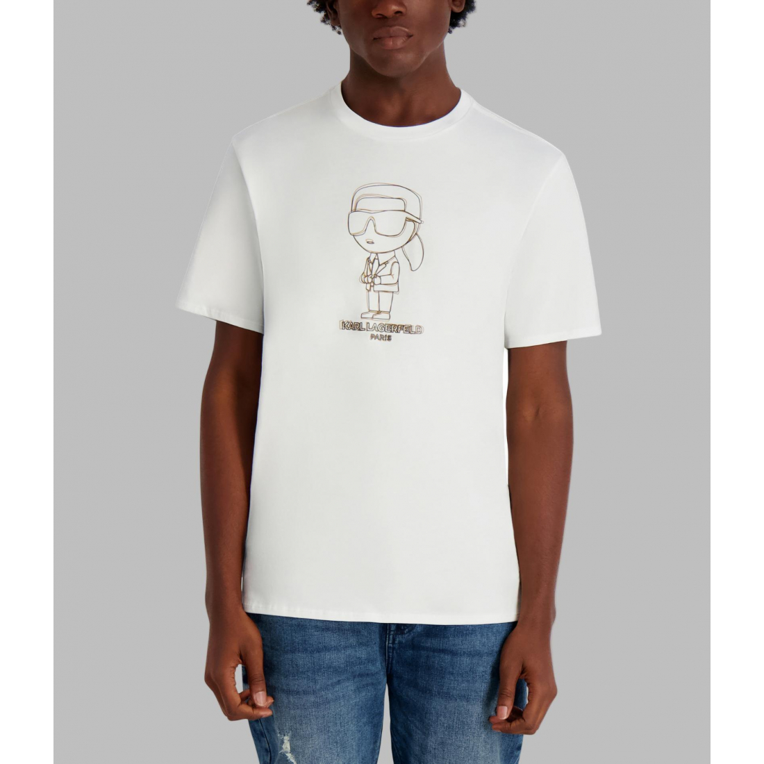 'Karl Doll Outline Tee' für Herren