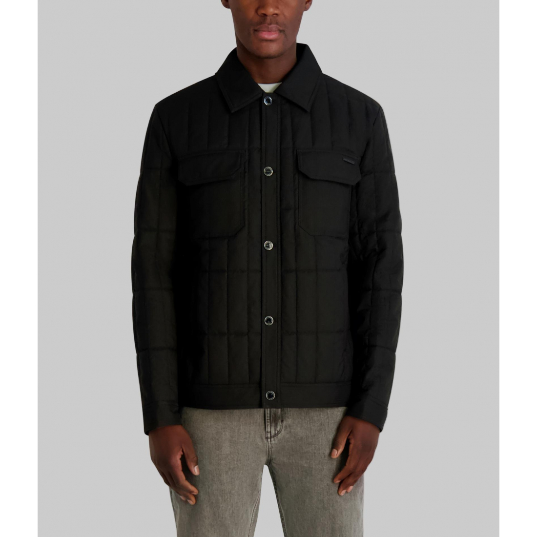 'Quilted Shirt Jacket' für Herren