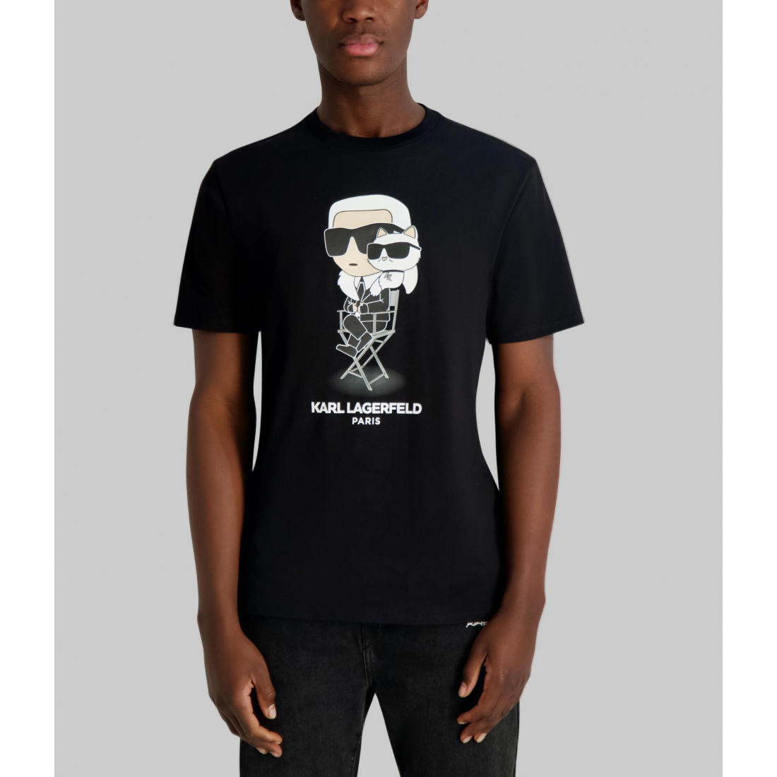 'Karl And Choupette On-Set Tee' für Herren