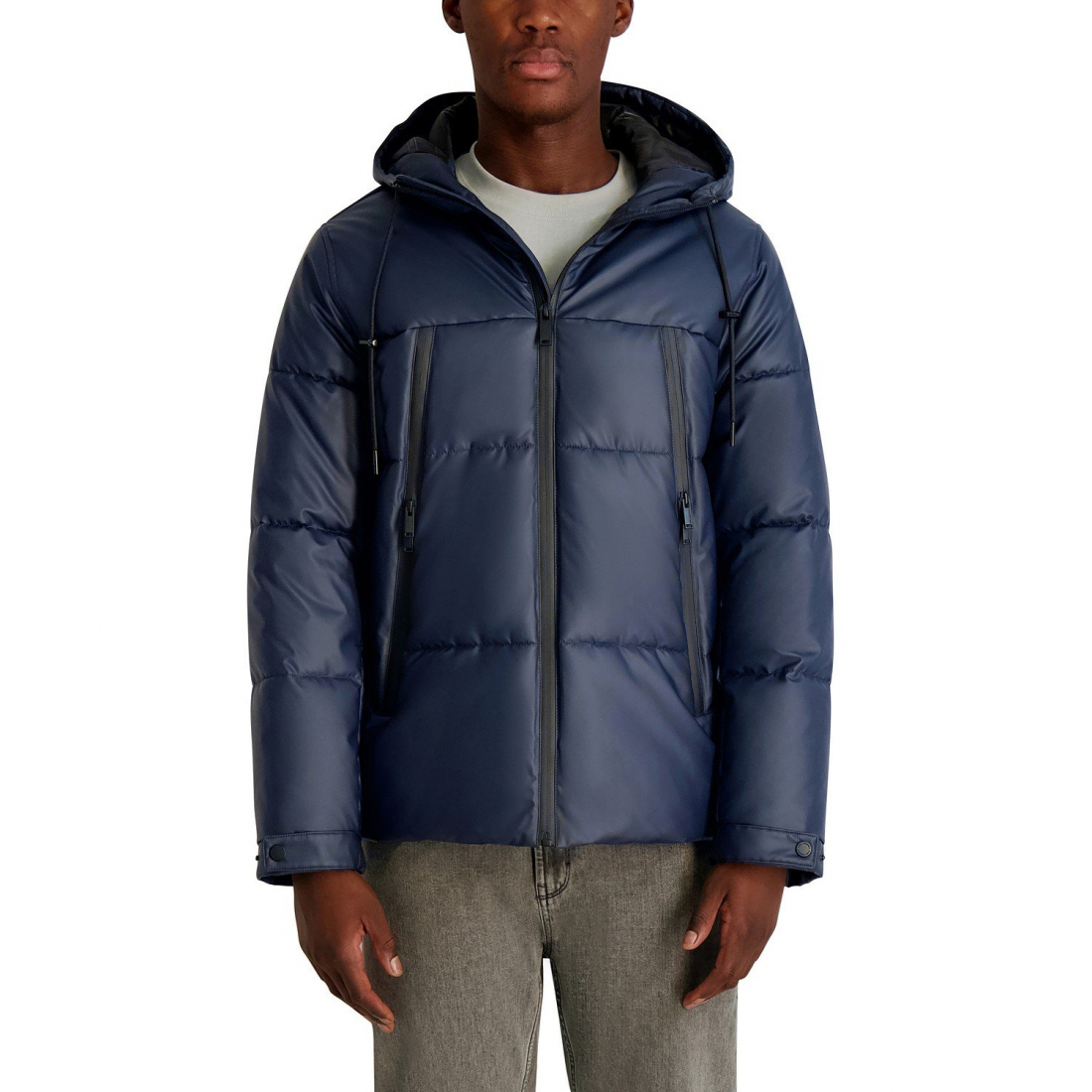 'Midweight Hooded Puffer Pockets Jacket' pour Hommes