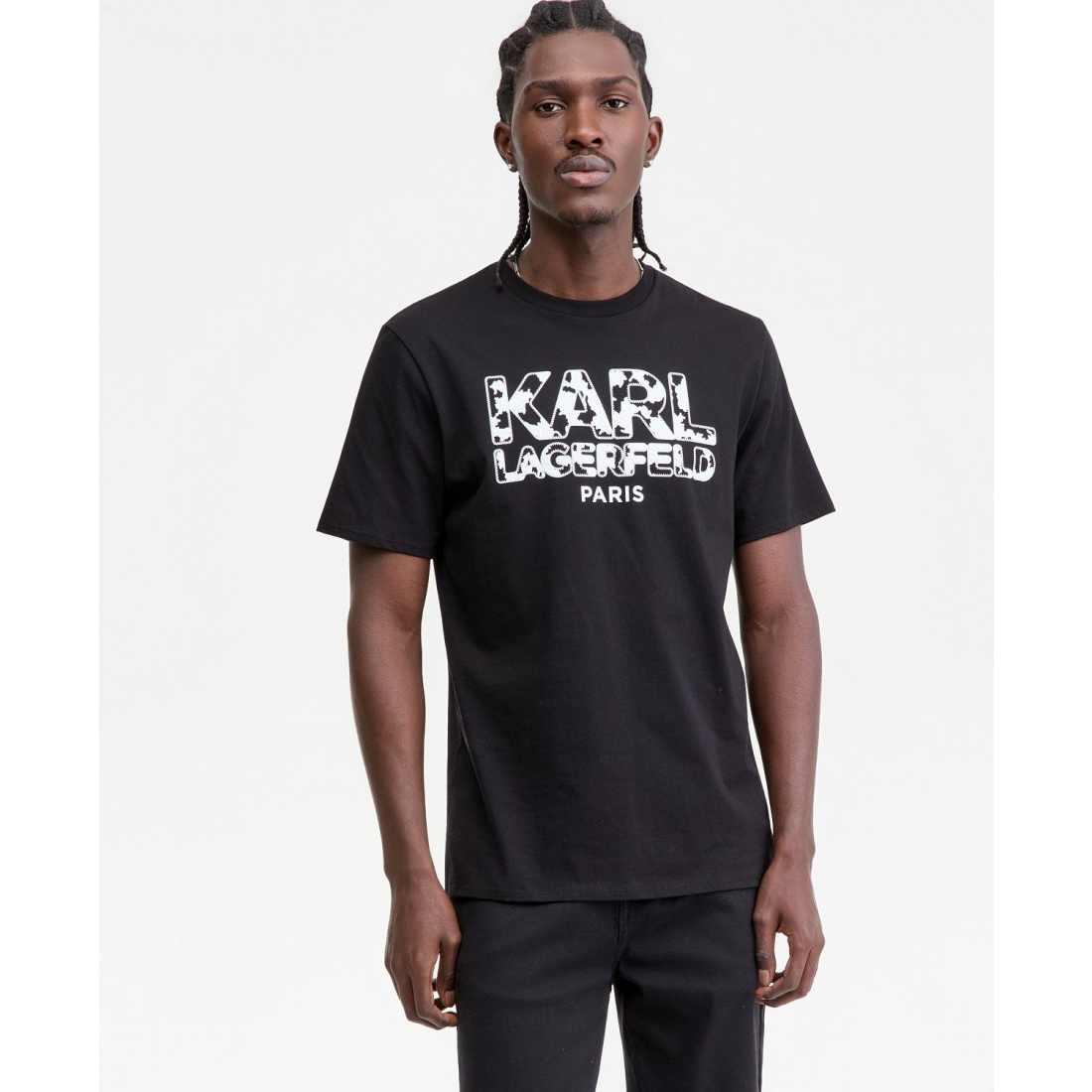 'Foam Textured Logo T-Shirt' für Herren