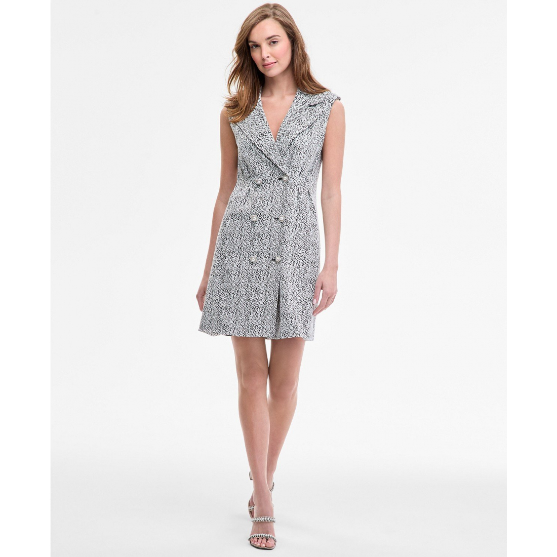 'Abstract Jaquard Knit Dress' für Damen