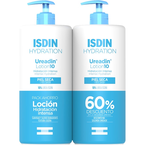 Lotion pour le Corps 'Ureadin 10 Intense Hydration' - 750 ml, 2 Pièces