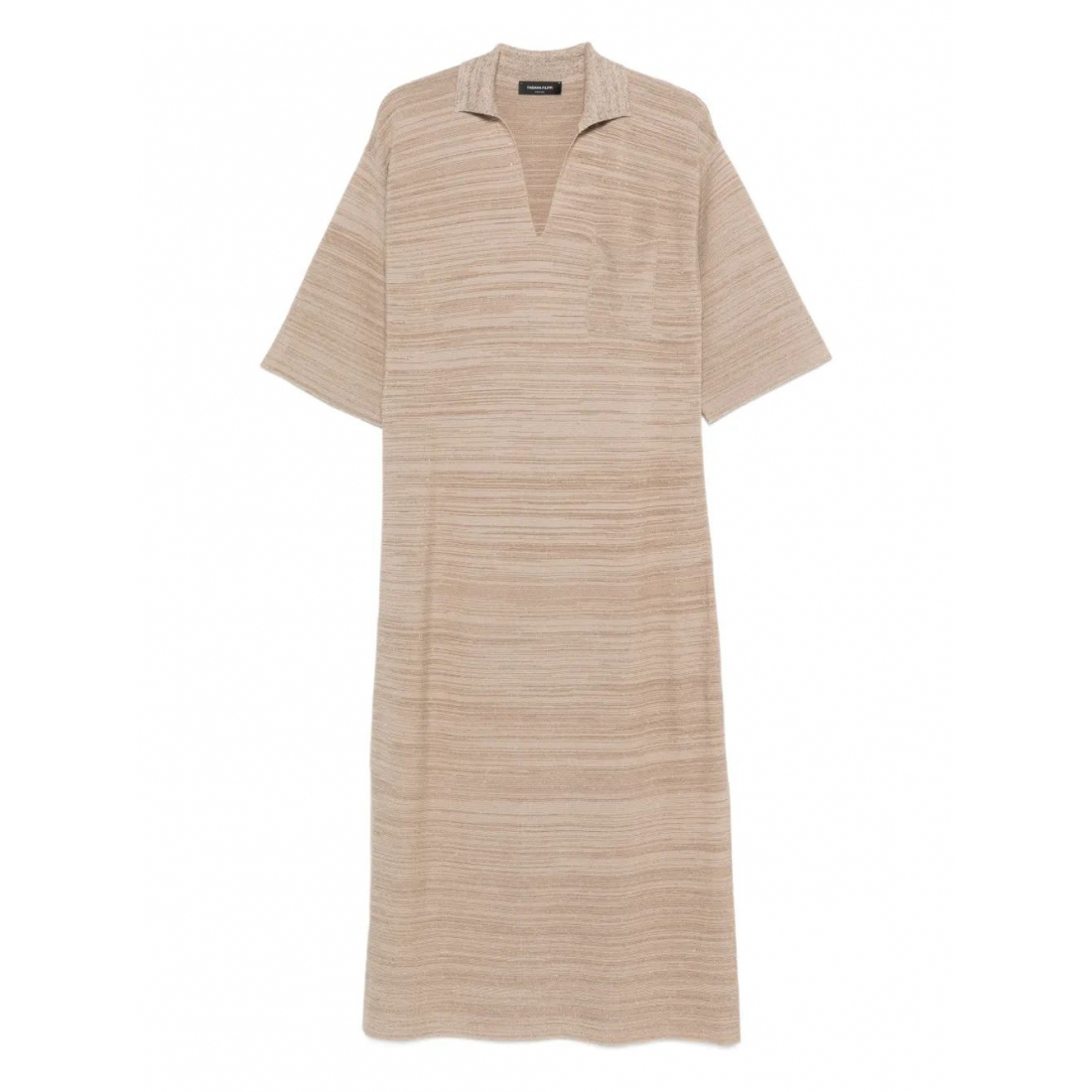 Robe maxi 'V-Neck Pocket' pour Femmes