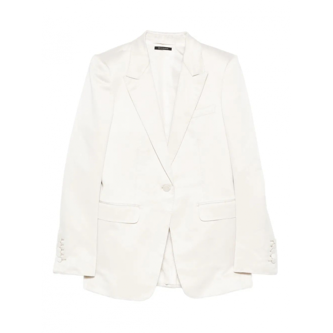 Blazer 'Flap-Pocket Single-Breasted' pour Femmes