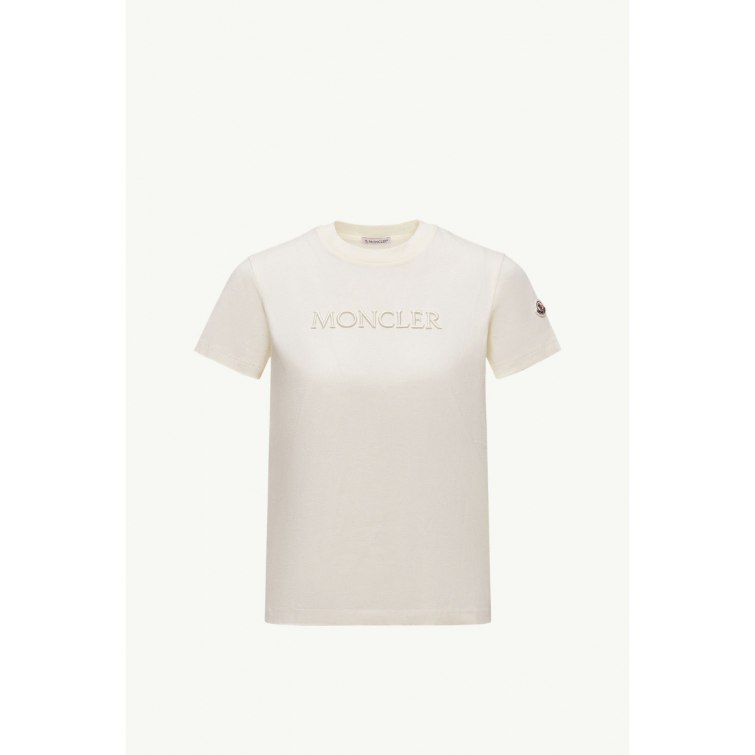 T-shirt 'Embroidered Logo' pour Femmes