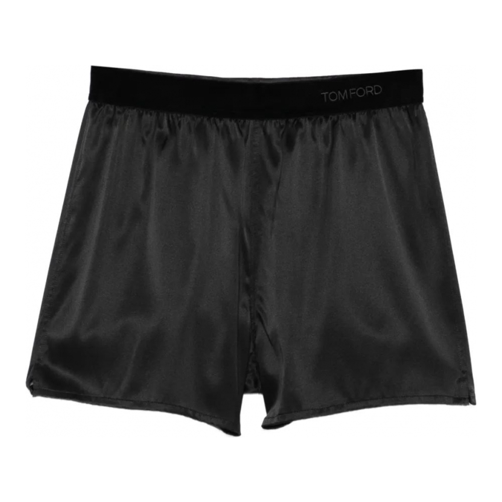 Shorts pyjamas 'Elasticated-Waistband' pour Femmes