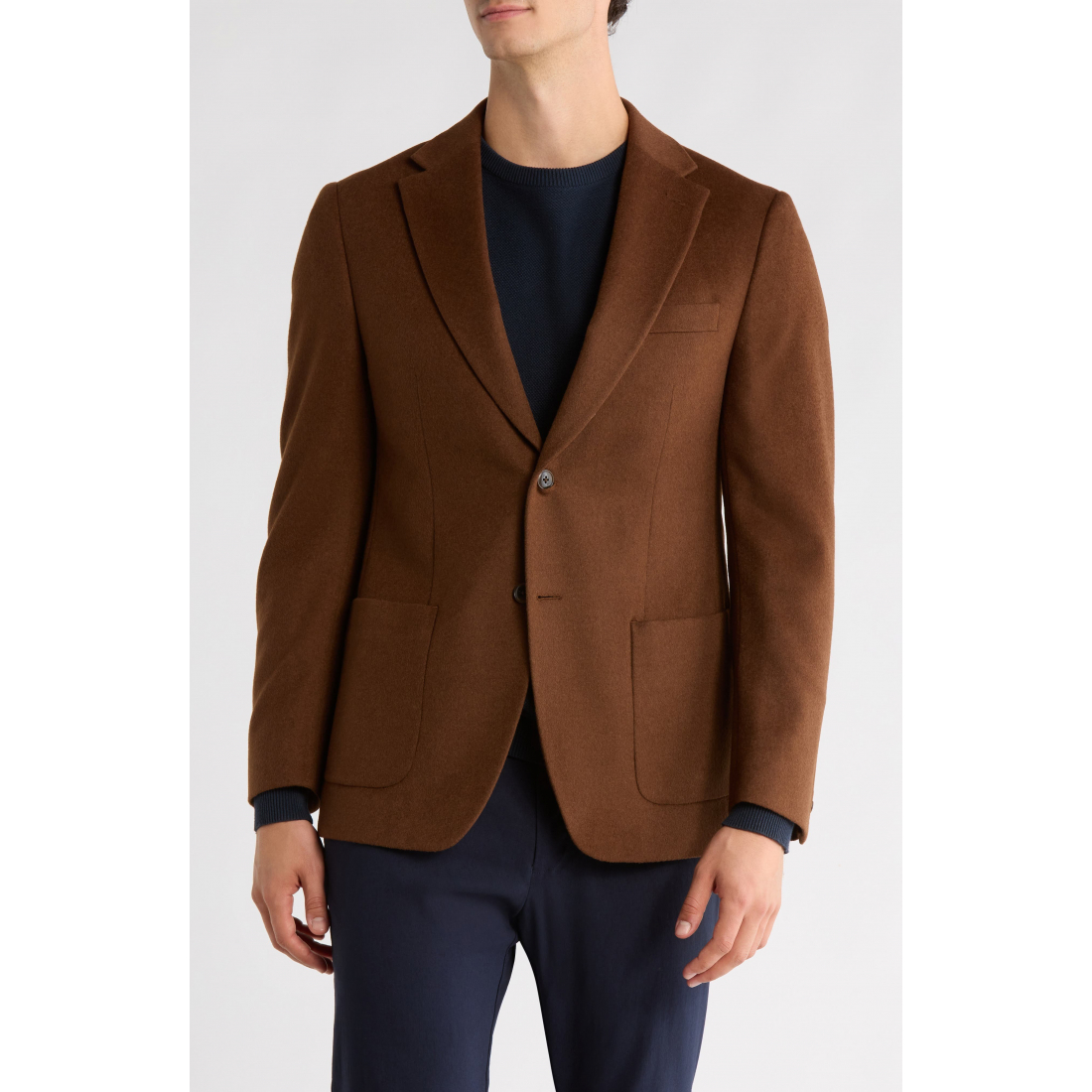 'Notch Lapel Wool Blend Sport Coat' für Herren