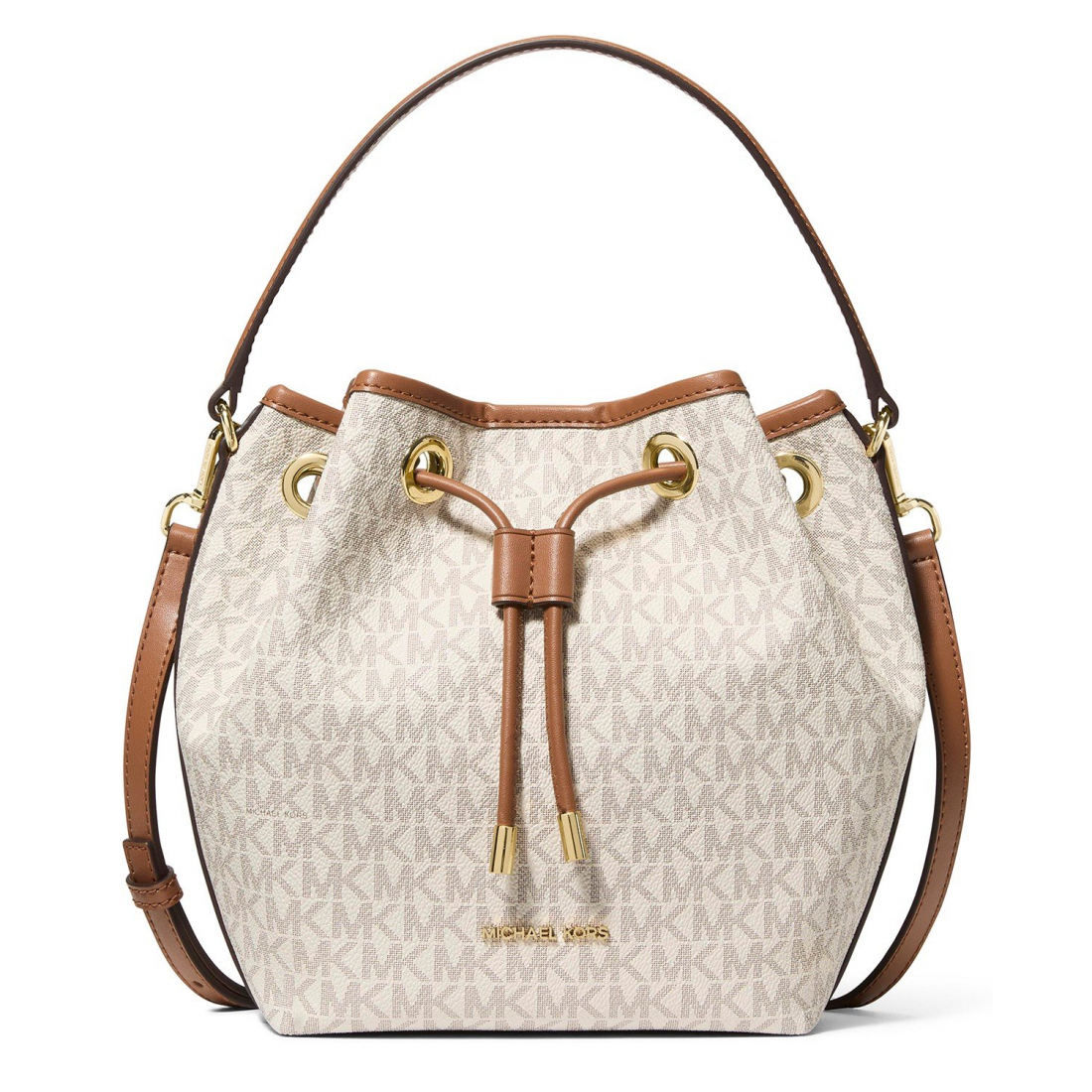 'Michael Kors Avery Signature Logo Bucket Messenger Handbag' pour Femmes