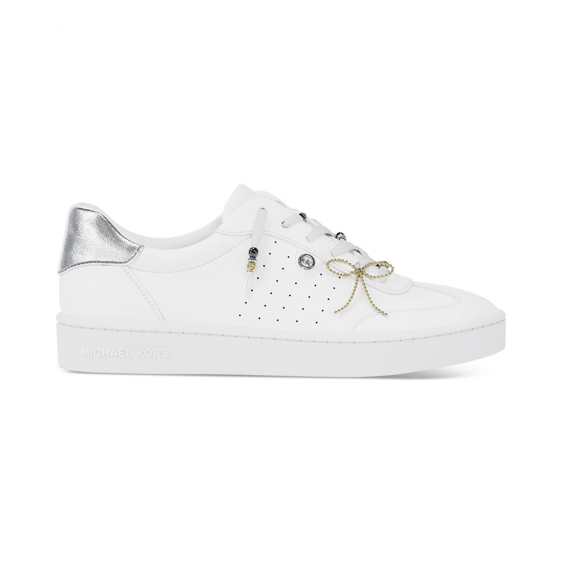 'Scotty Leather Lace-up Sneakers with Charms' pour Femmes