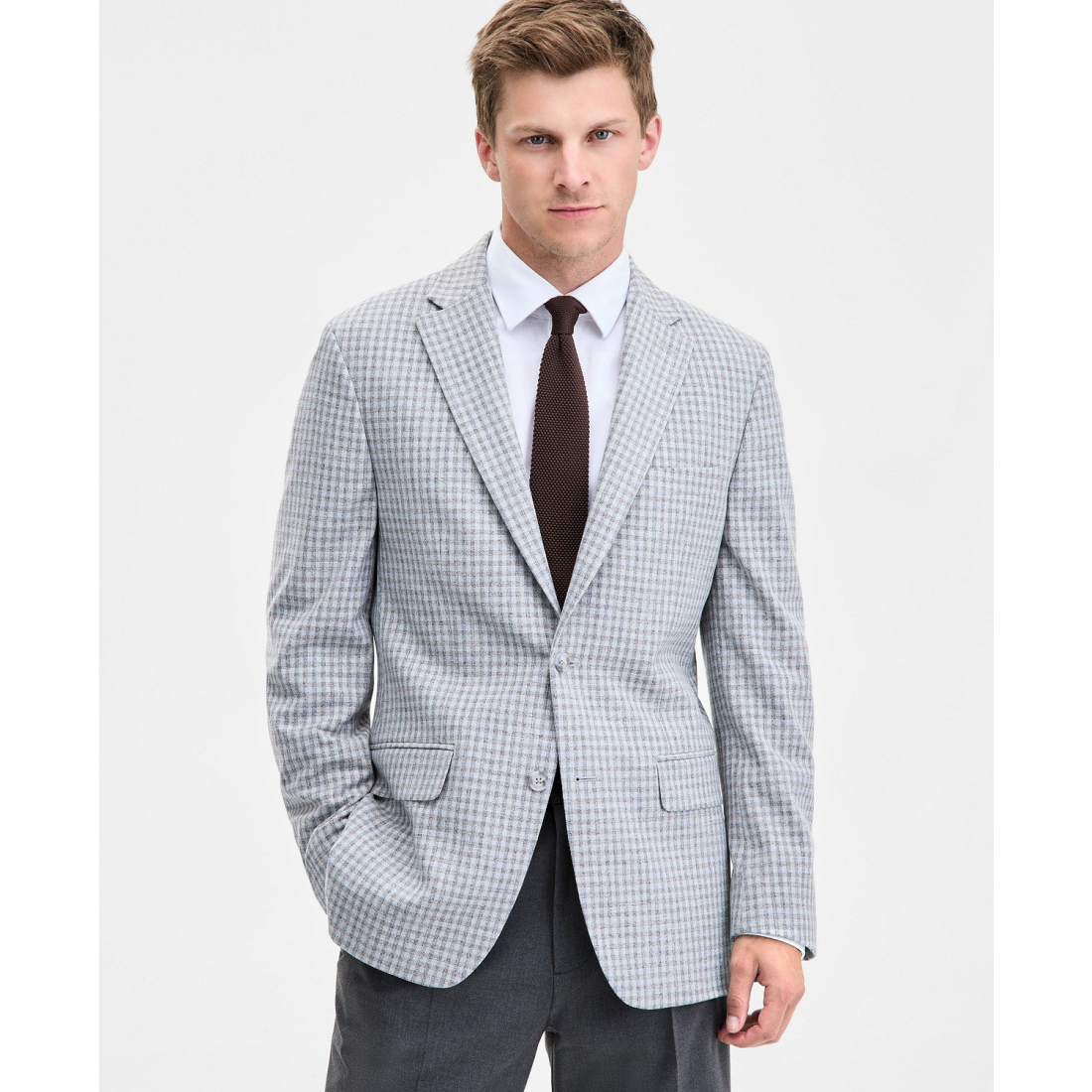 'Modern-Fit Check Sport Coat' für Herren