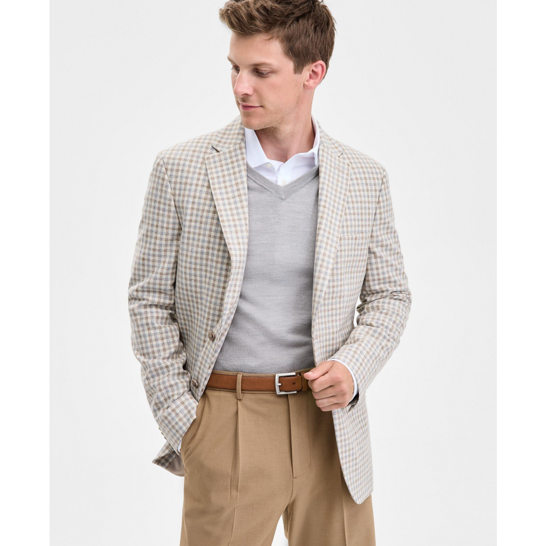'Modern-Fit Check Sport Coat' für Herren
