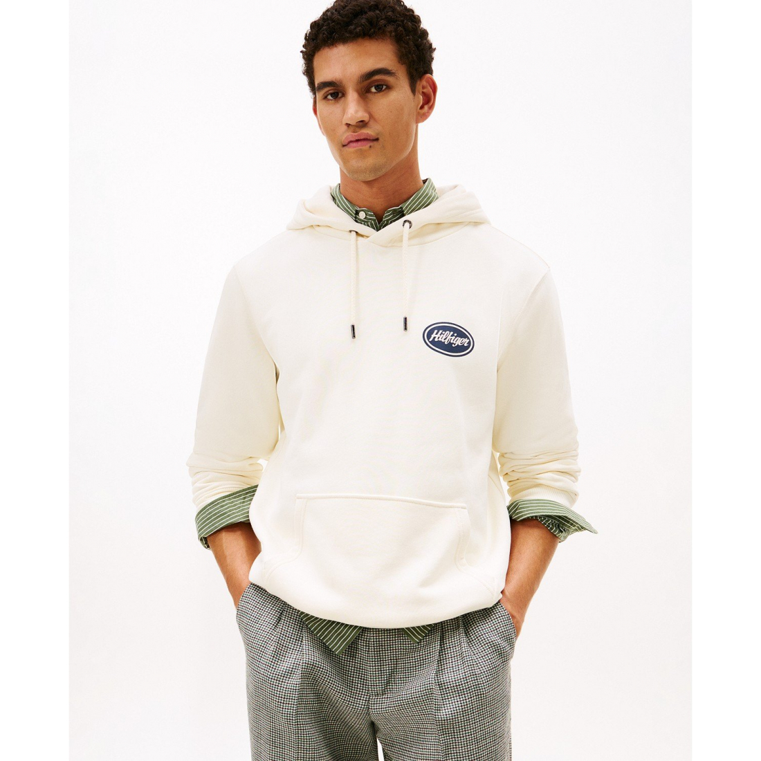 'Regular-Fit Service Station Hoodie' pour Hommes