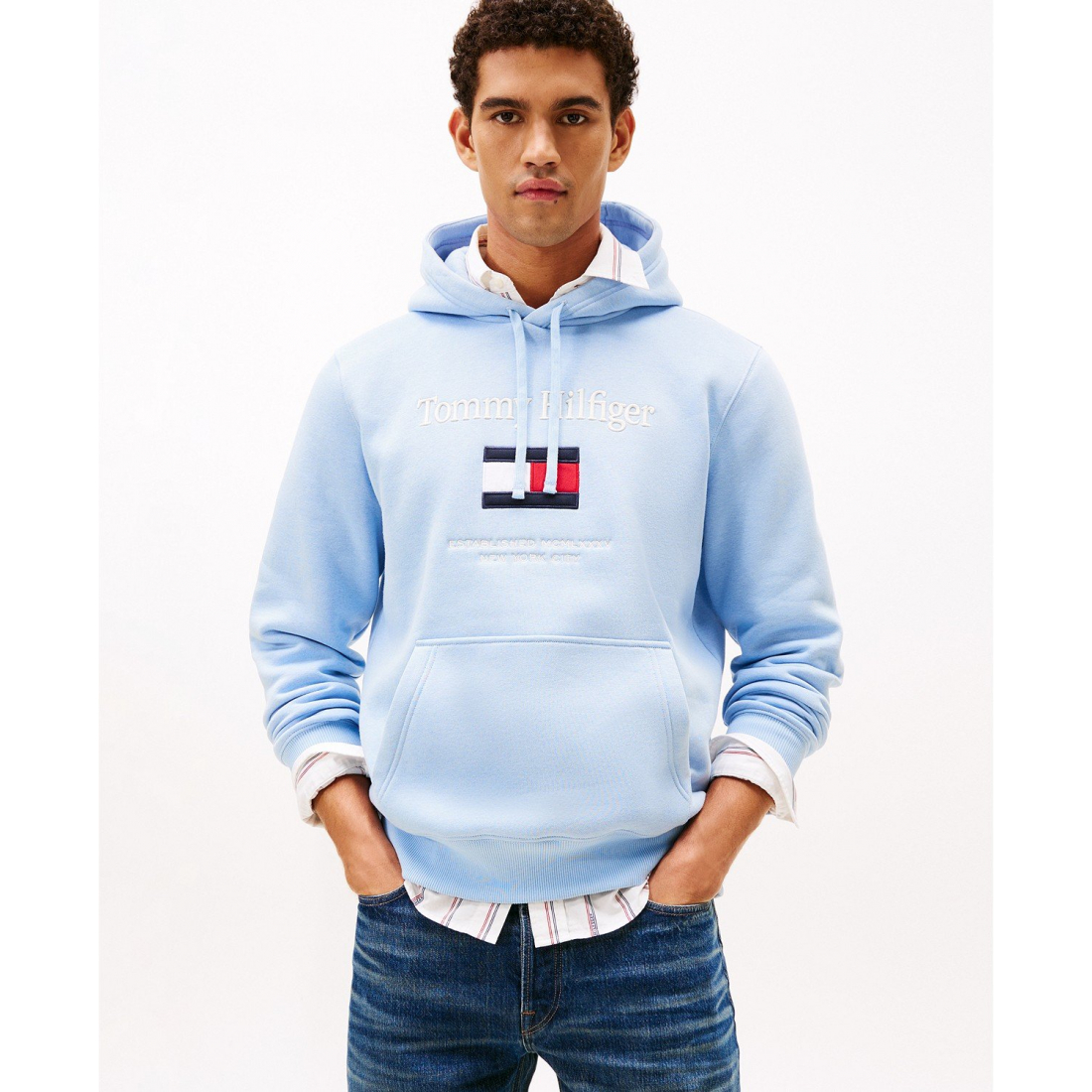 'Embroidered Flag Hoodie' für Herren