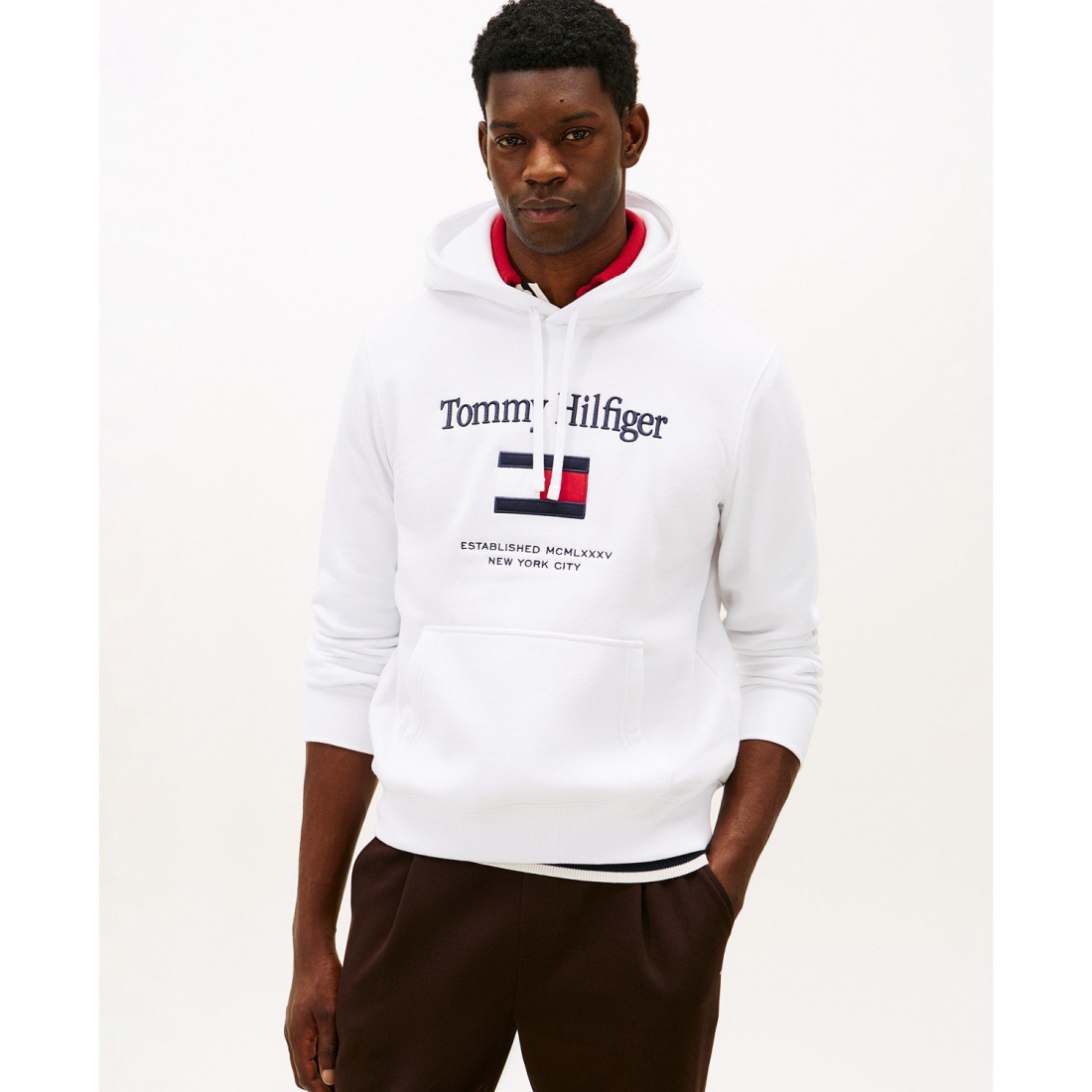 'Embroidered Flag Hoodie' für Herren