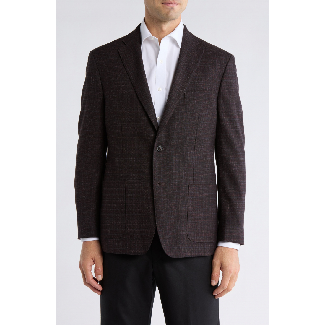 'Textured Two-Button Sport Coat' pour Hommes