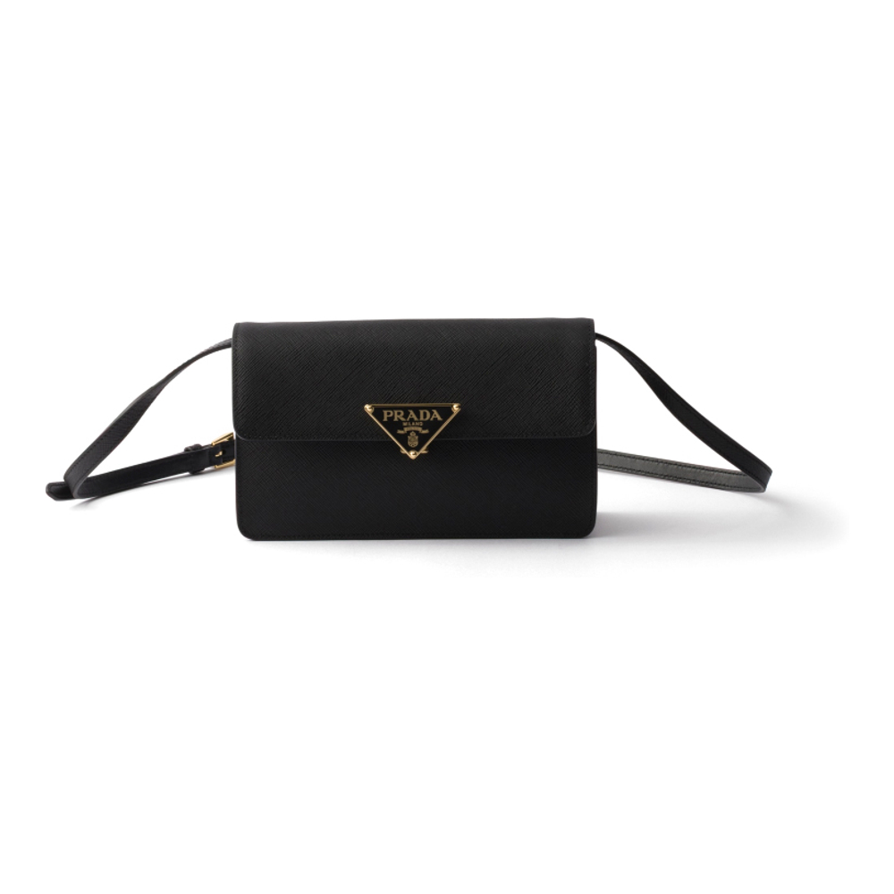 'Mini Saffiano' Schultertasche für Damen