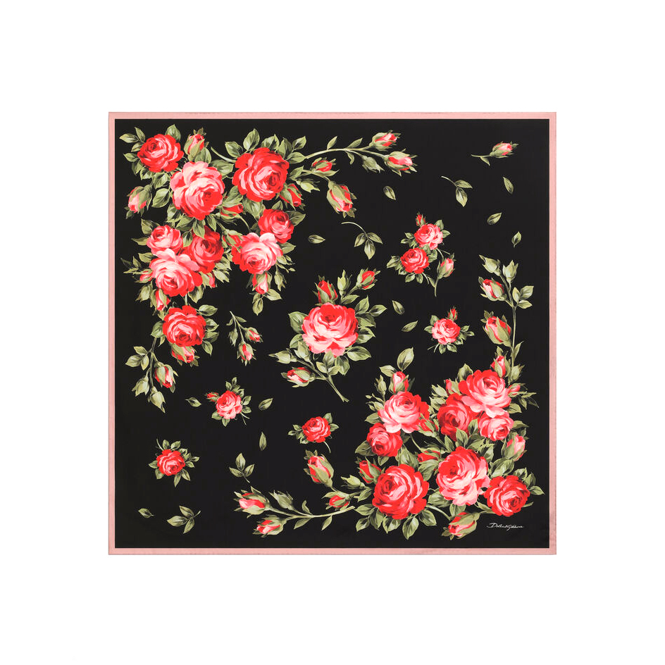 Women's 'Bouquet-Print' Scarf